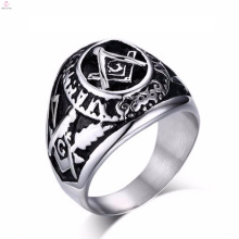 Stainless steel engraved custom stainless steel masonic rings